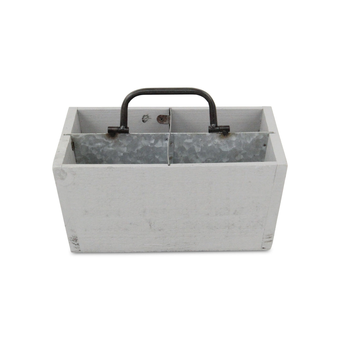5563 - Renee 4 Slot Wood Caddy
