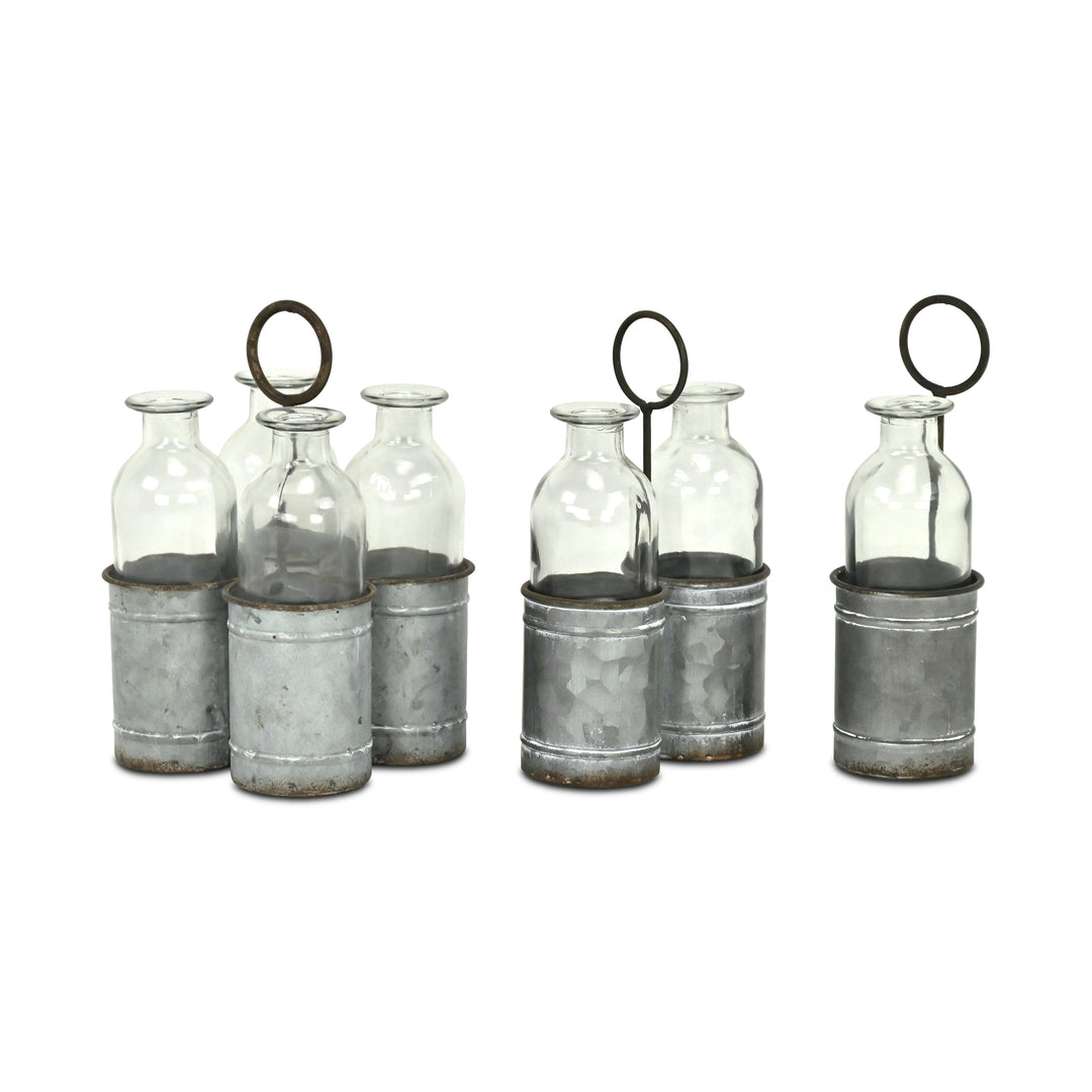 5567 - Sofia Metal Jar Holder