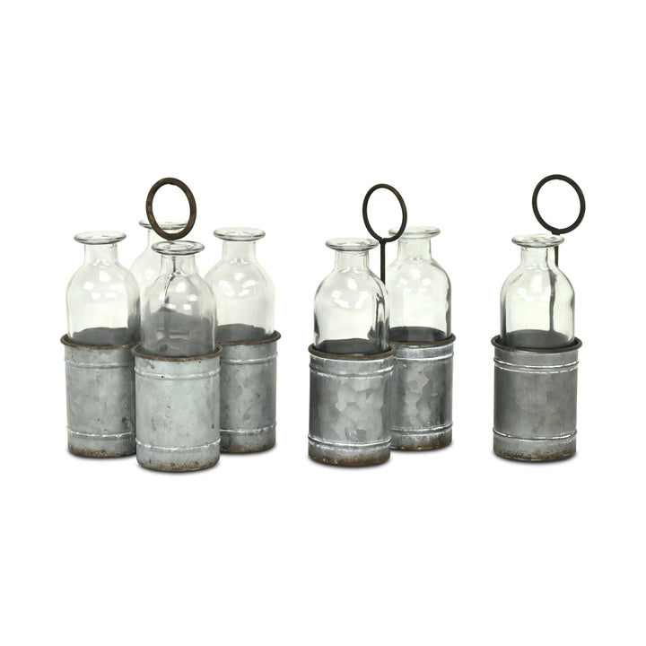 5567 - Sofia Metal Jar Holder