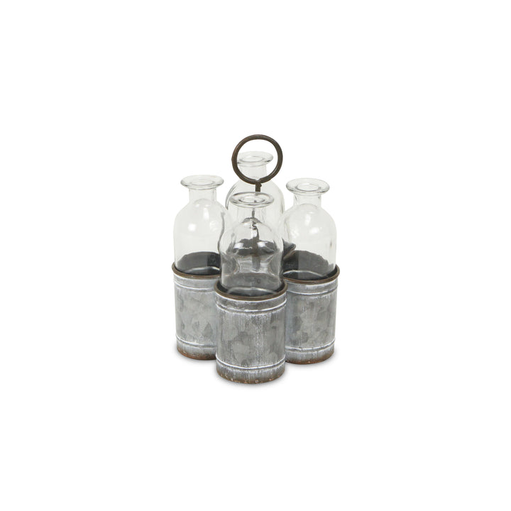 5567 - Sofia Metal Jar Holder