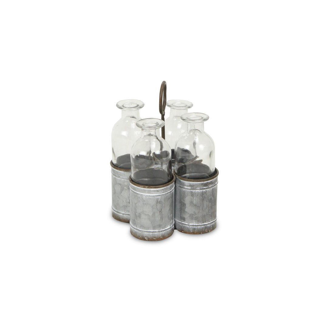 5567 - Sofia Metal Jar Holder