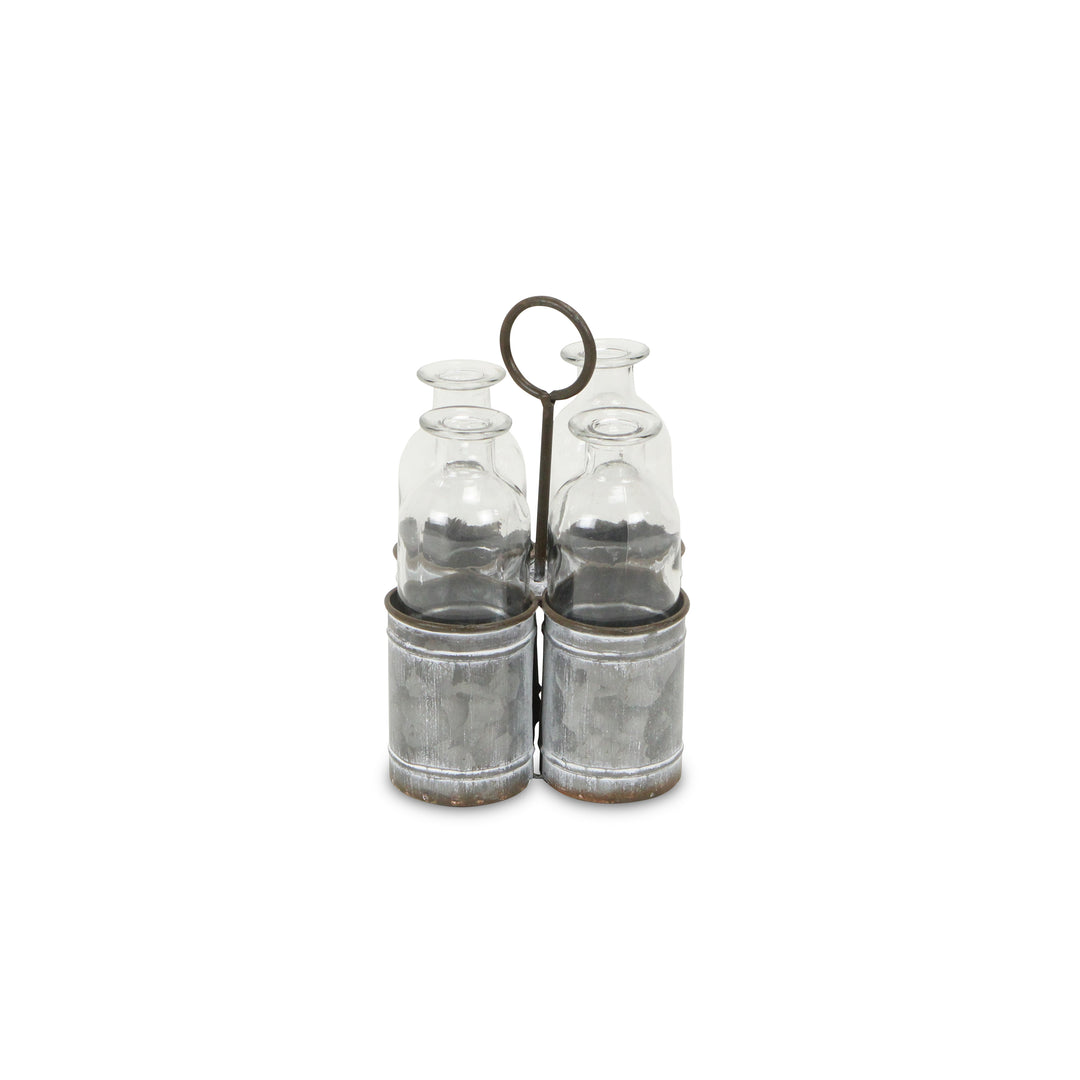 5567 - Sofia Metal Jar Holder