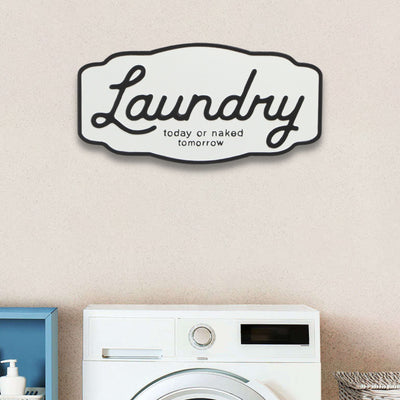 5579 - Irvin Metal Laundry Sign