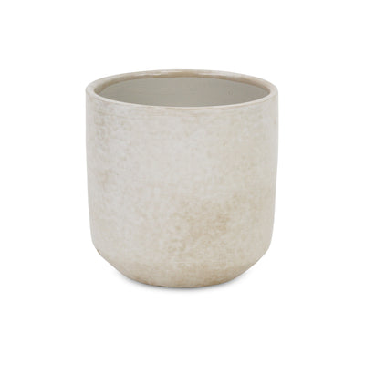 5588WT - Lavina Mosaic  White Ceramic Pot