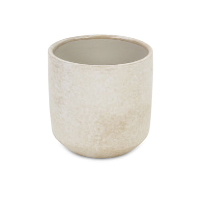 5588WT - Lavina Mosaic  White Ceramic Pot