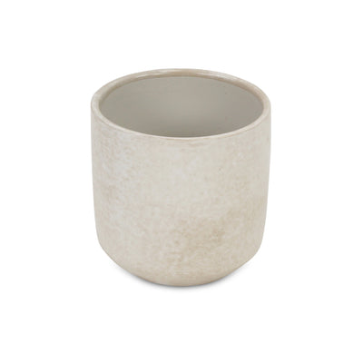 5588WT - Lavina Mosaic  White Ceramic Pot