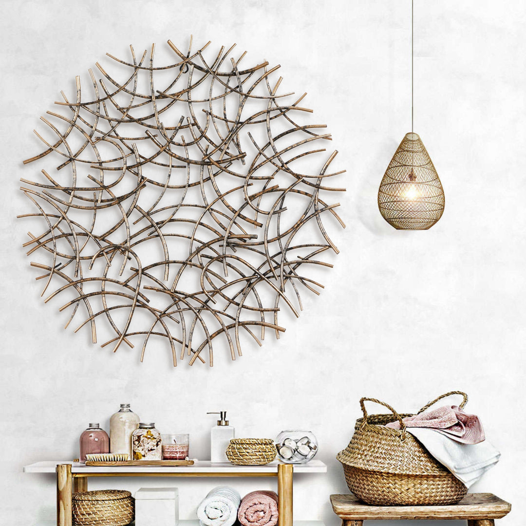5621 - Ceru Bronze Abstract Decor