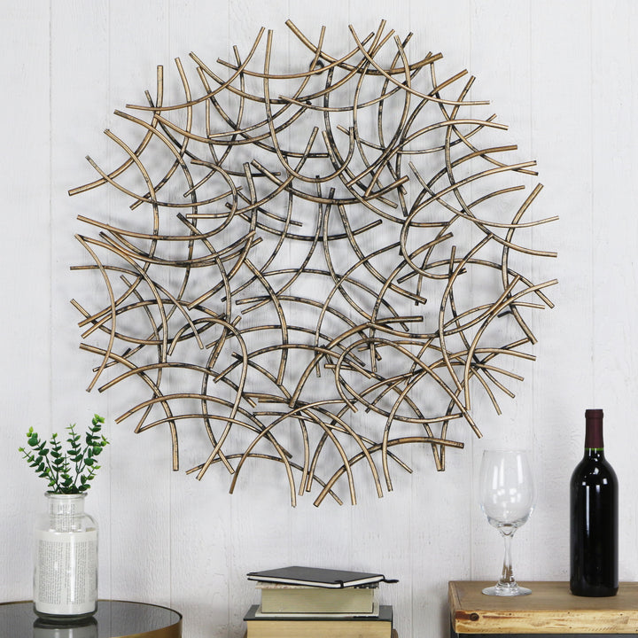 5621 - Ceru Bronze Abstract Decor