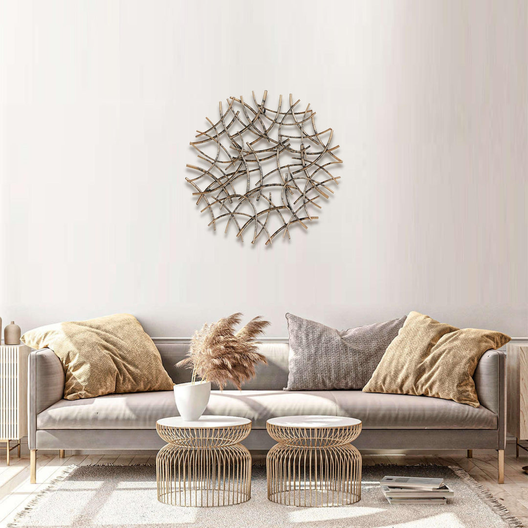 5621 - Ceru Bronze Abstract Decor