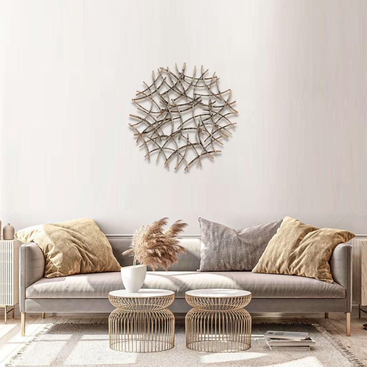 5621 - Ceru Bronze Abstract Decor