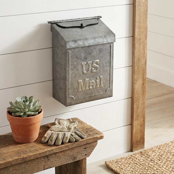 5721 - Wiselle Galvanized Mail Box