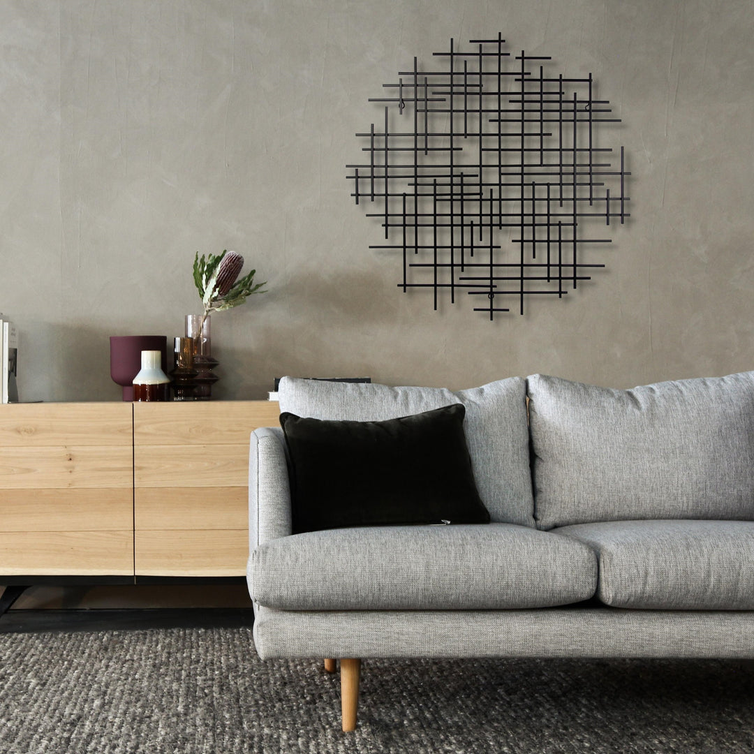 5801 - Iquara Small Round Art