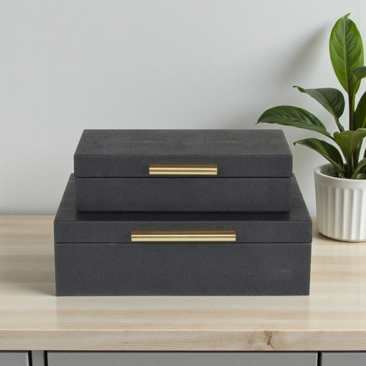 5824-2 - Lusan Rect Decorative Boxes