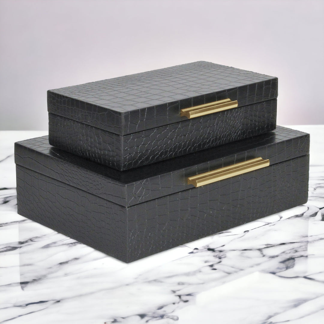 5824-2 - Lusan Rect Decorative Boxes