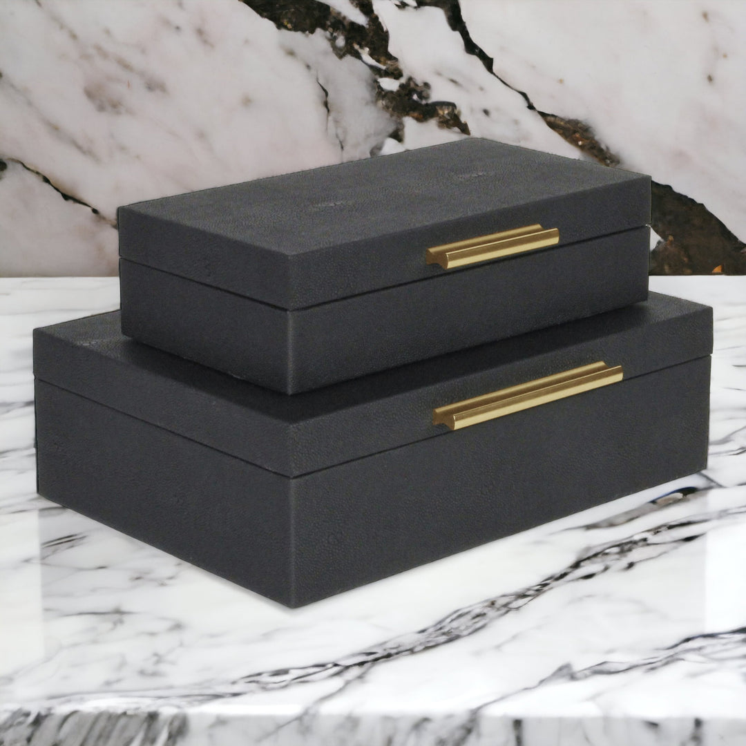 5824-2 - Lusan Rect Decorative Boxes