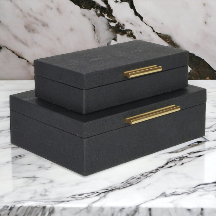 5824-2 - Lusan Rect Decorative Boxes