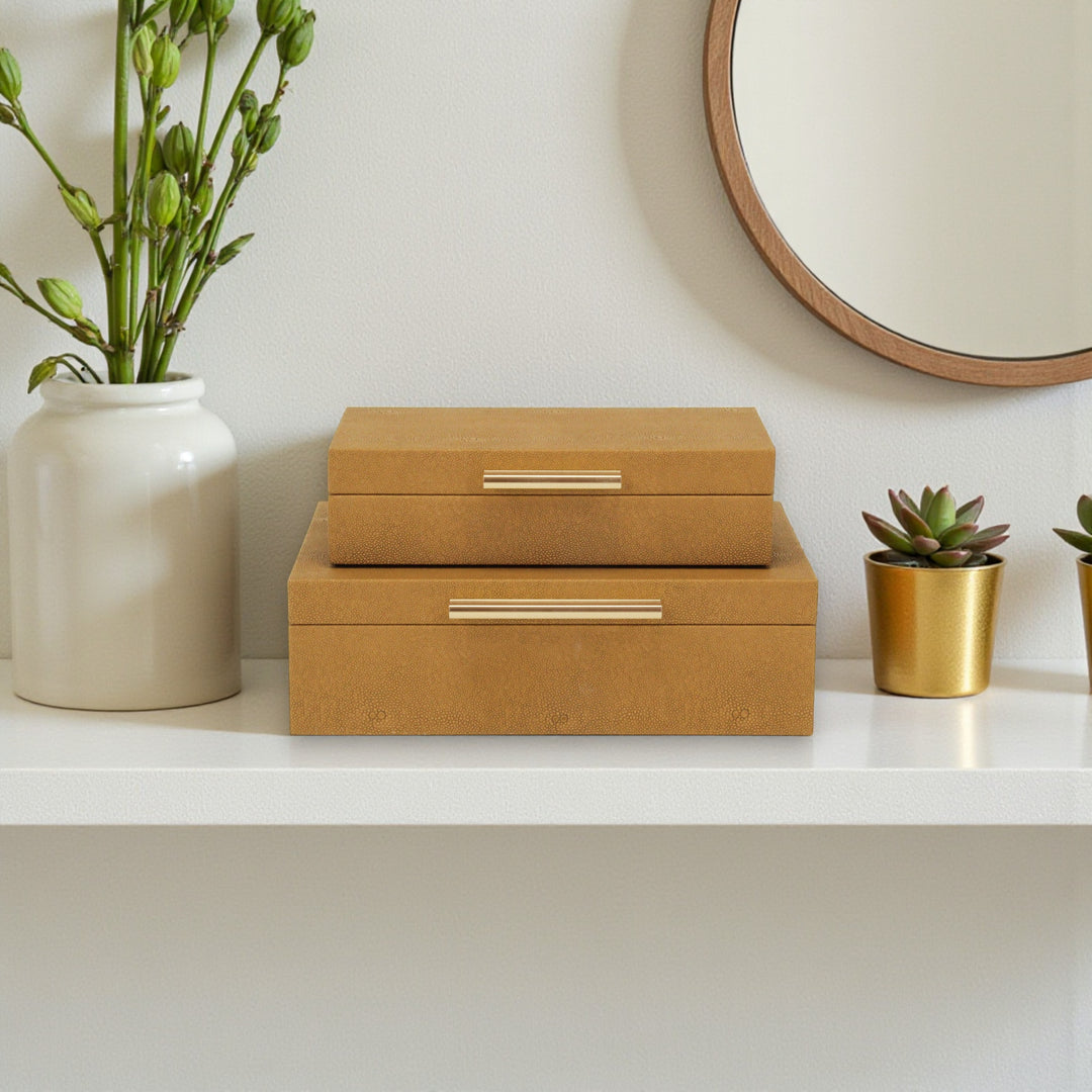 5824-2 - Lusan Rect Decorative Boxes