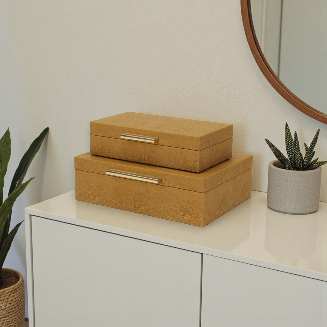 5824-2 - Lusan Rect Decorative Boxes