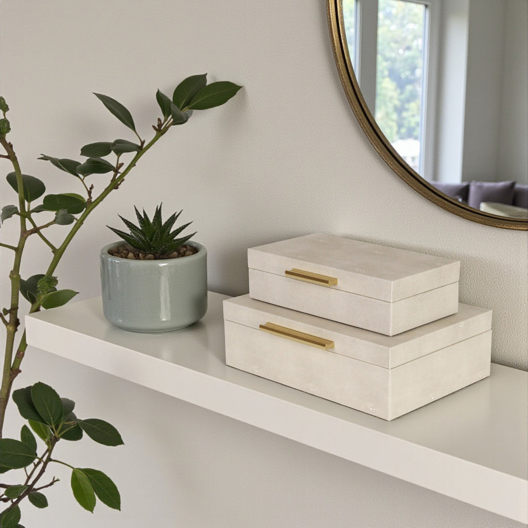 5824-2 - Lusan Rect Decorative Boxes