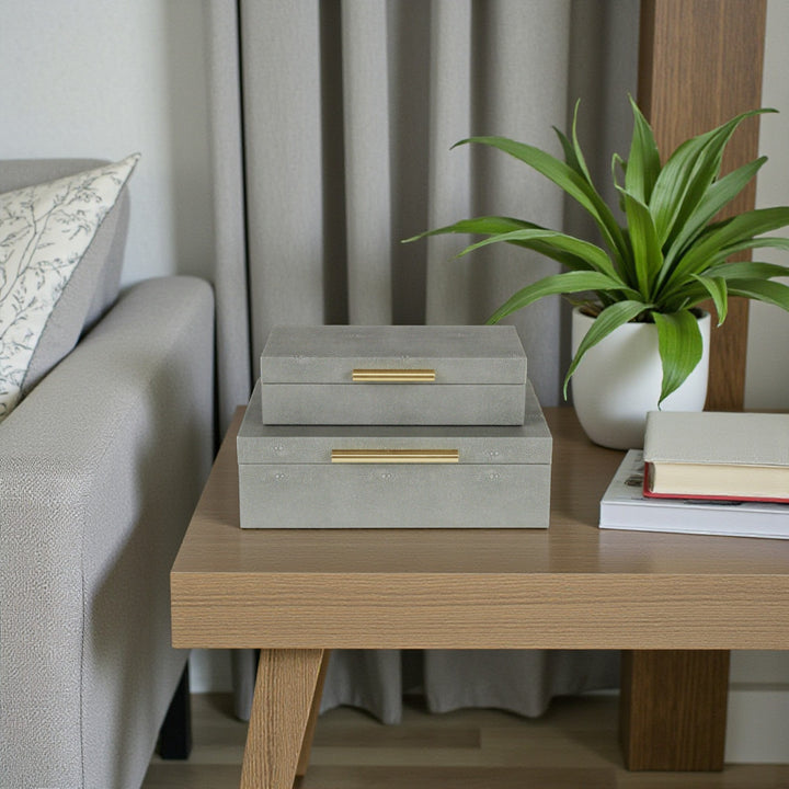 5824-2 - Lusan Rect Decorative Boxes