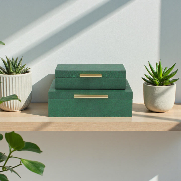 5824-2 - Lusan Rect Decorative Boxes