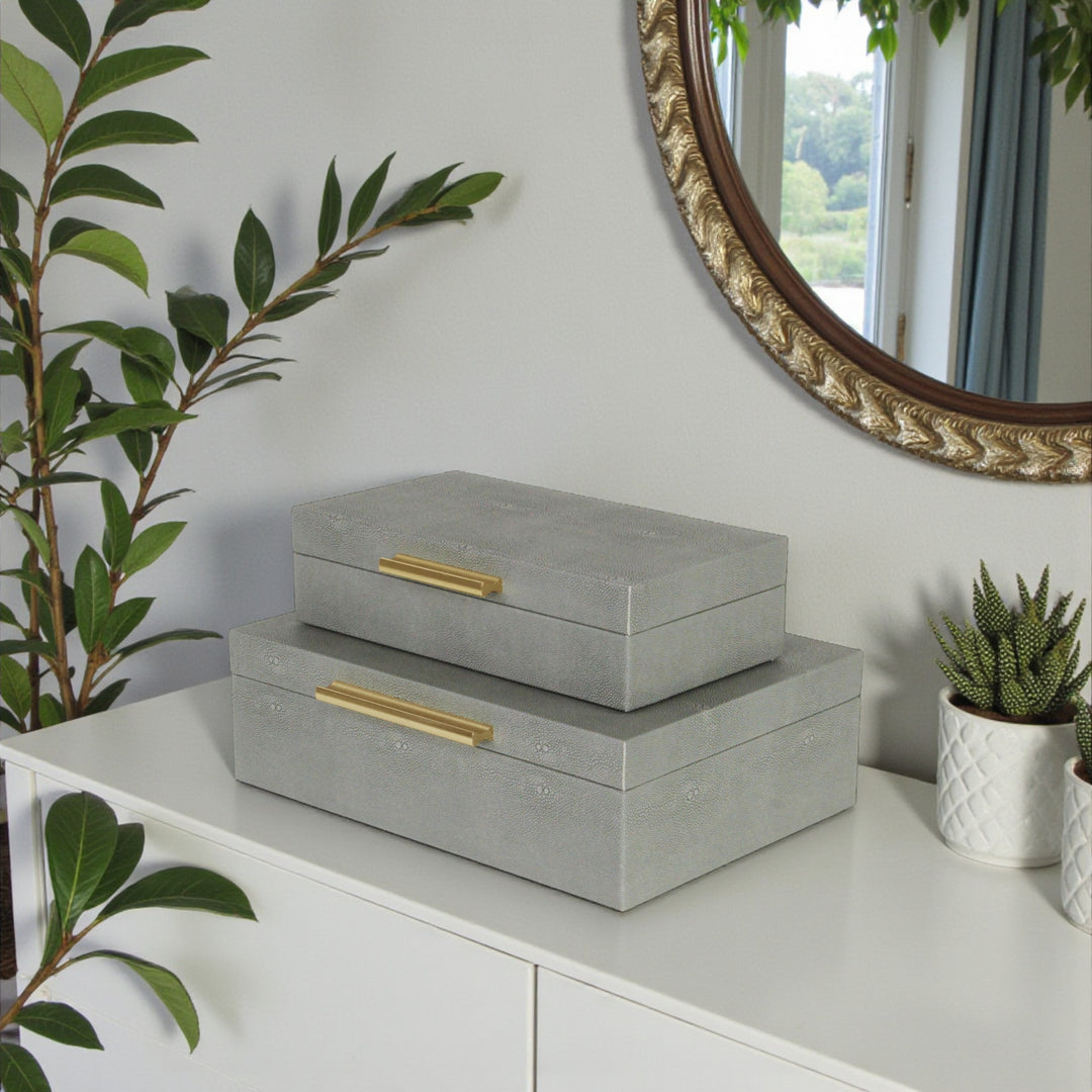 5824-2 - Lusan Rect Decorative Boxes