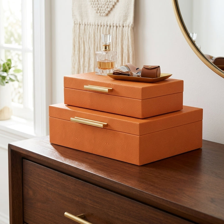 5824-2 - Lusan Rect Decorative Boxes