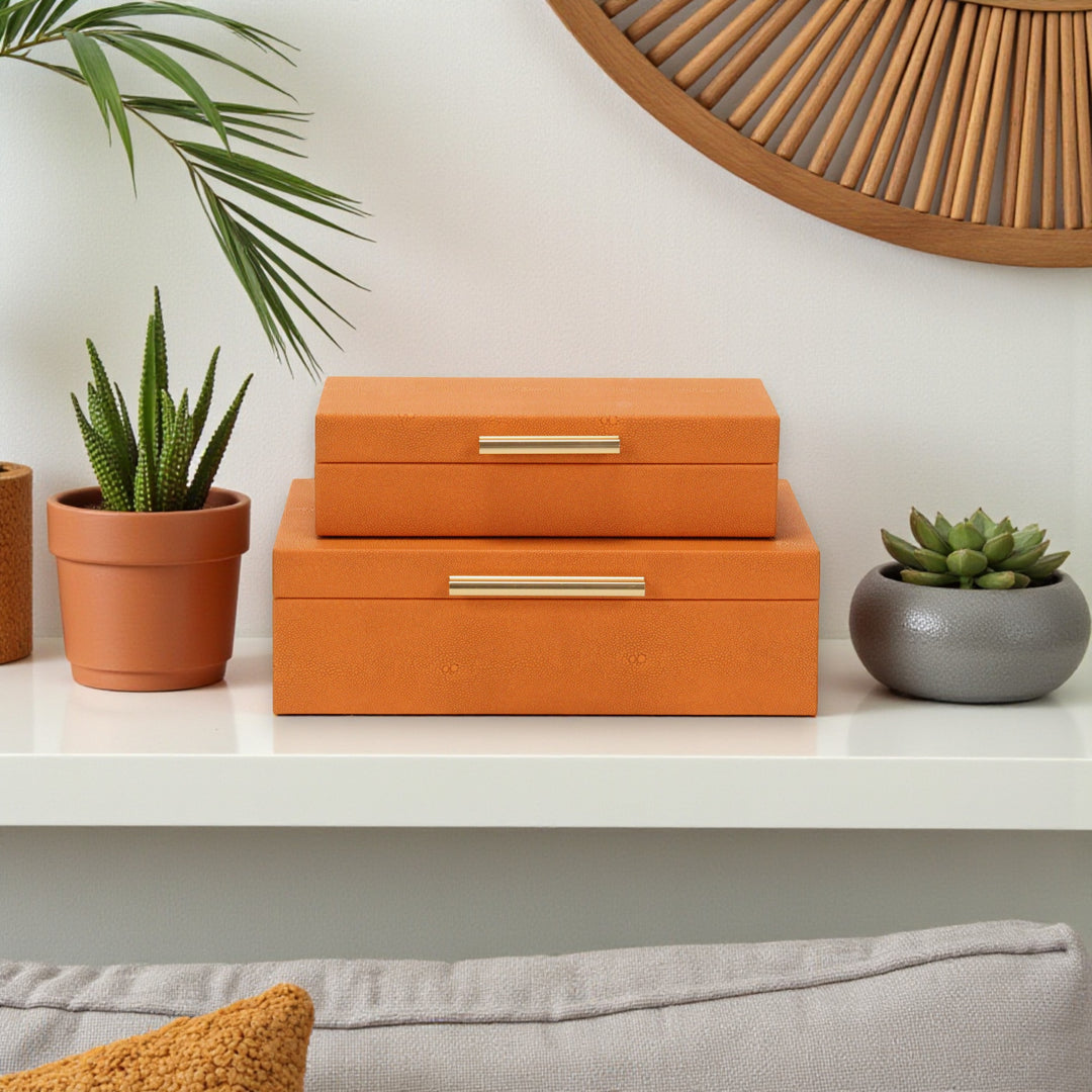 5824-2 - Lusan Rect Decorative Boxes