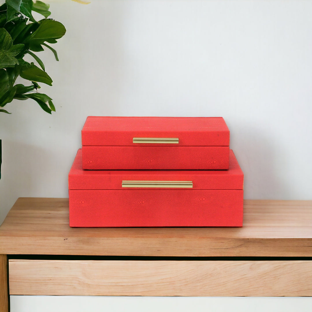 5824-2 - Lusan Rect Decorative Boxes