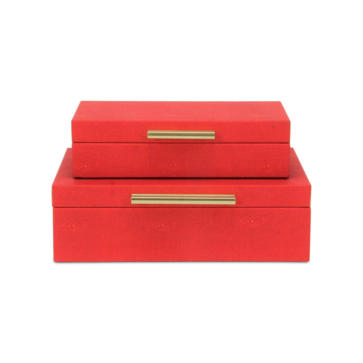 5824-2 - Lusan Rect Decorative Boxes