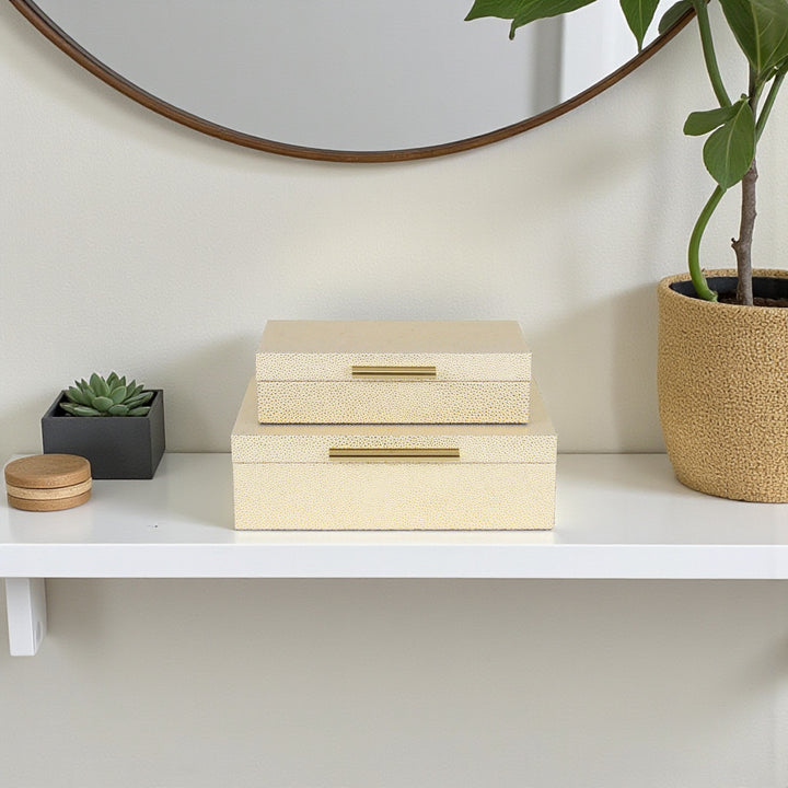 5824-2 - Lusan Rect Decorative Boxes