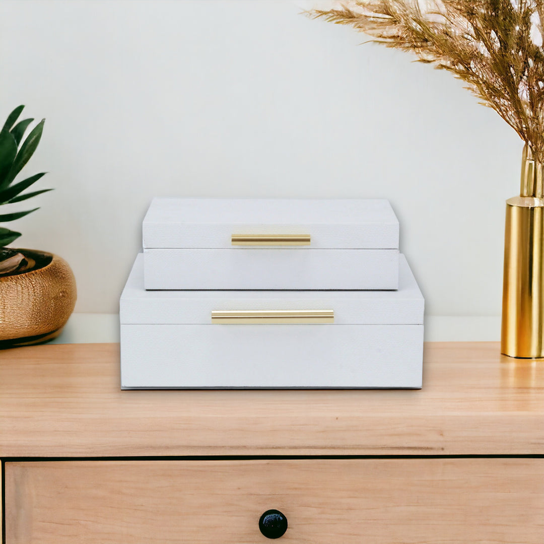 5824-2 - Lusan Rect Decorative Boxes