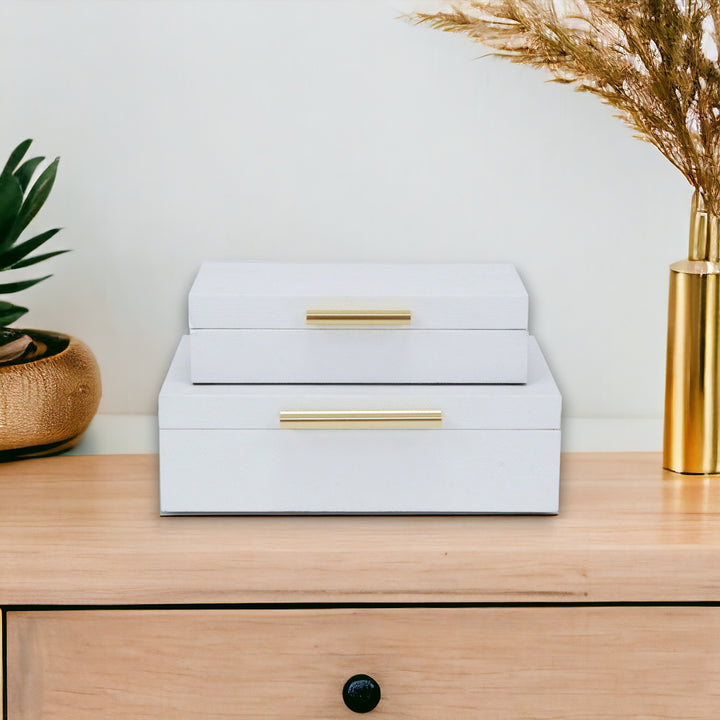 5824-2 - Lusan Rect Decorative Boxes