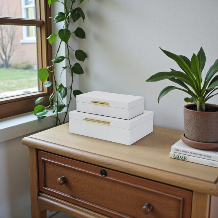 5824-2 - Lusan Rect Decorative Boxes