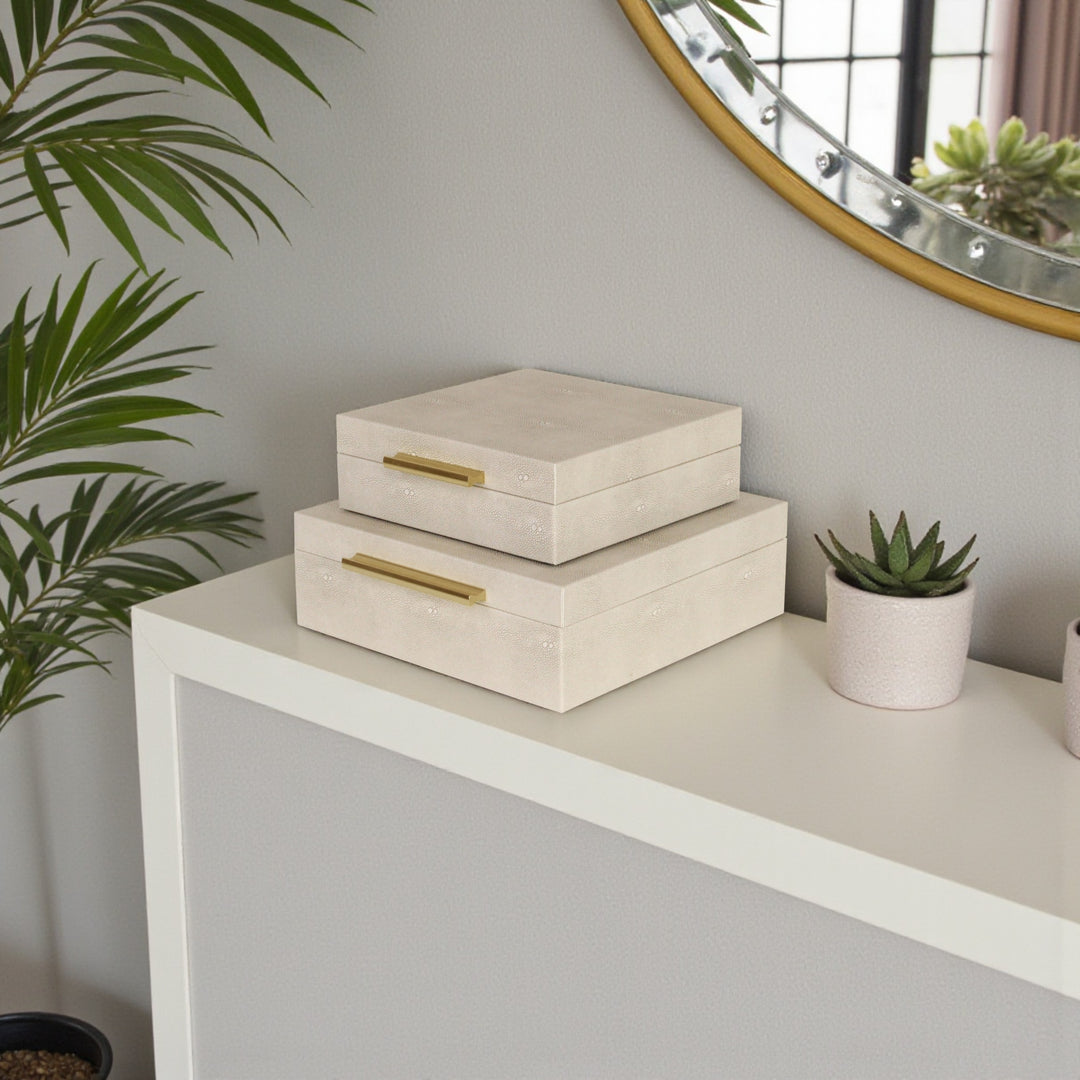 5825-2 - Lusan Square Decorative Boxes