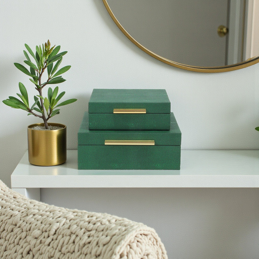 5825-2 - Lusan Square Decorative Boxes