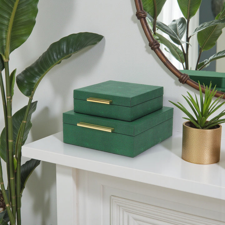 5825-2 - Lusan Square Decorative Boxes