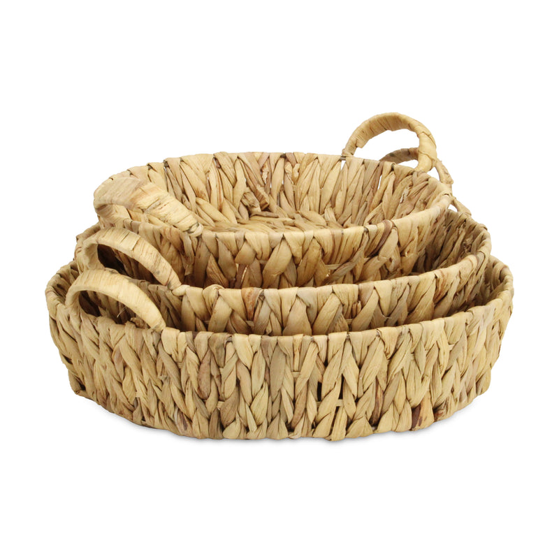 5827-3<p>Laelia Round Hyacinth Trays</p>