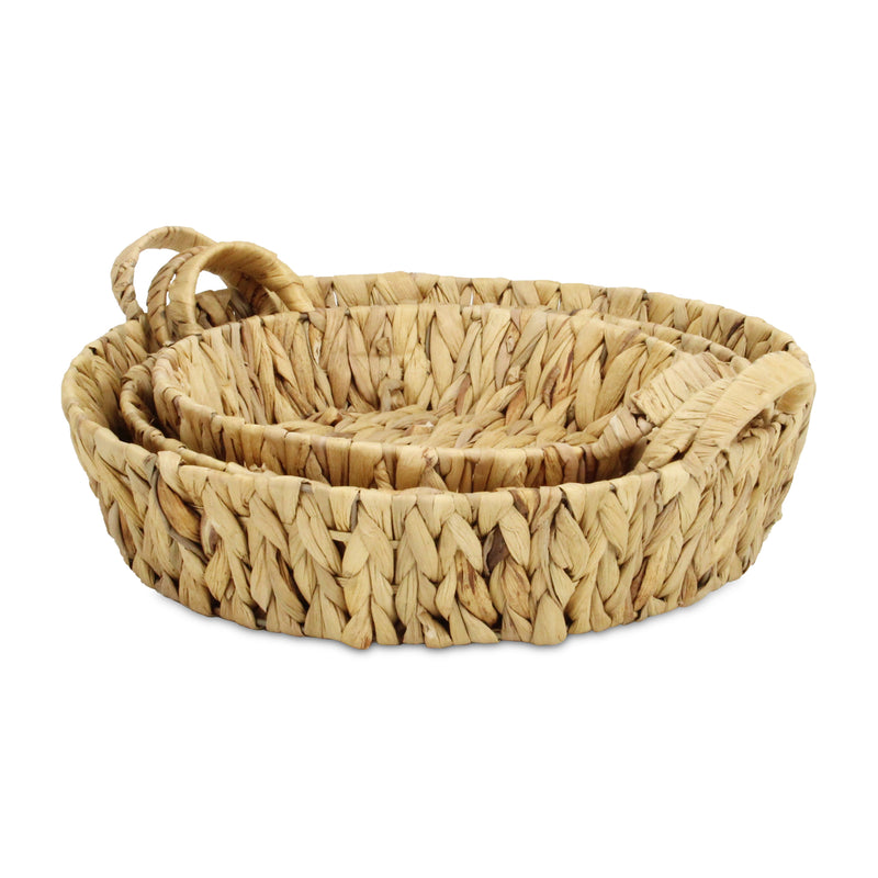 5827-3<p>Laelia Round Hyacinth Trays</p>