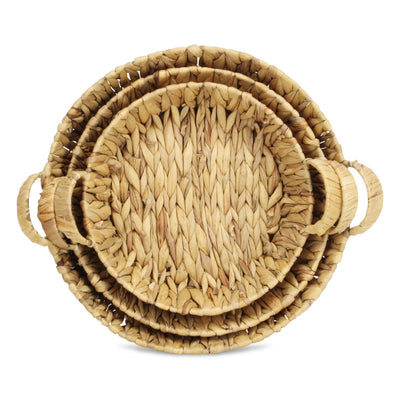5827-3<p>Laelia Round Hyacinth Trays</p>