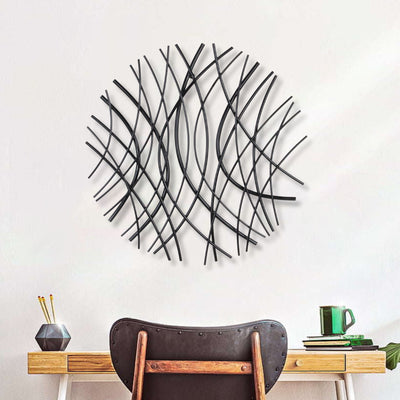 5847BK - Eleni Black Wall Decor