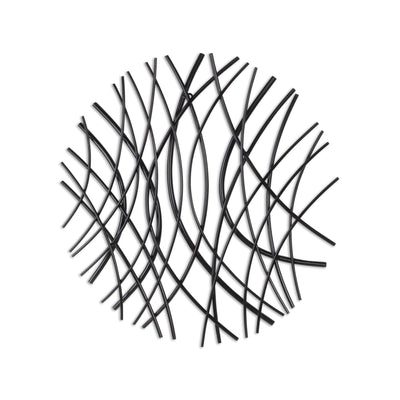 5847BK - Eleni Black Wall Decor