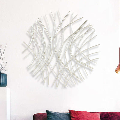 5848SV - Eleni Silver Wall Decor