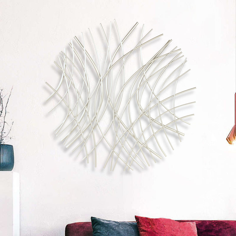 5848SV - Eleni Silver Wall Decor