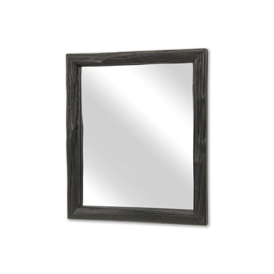 5882BK - Emmalora Wood Mirror - Black