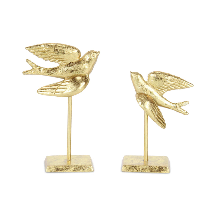 5883GD - Lirondelle Golden Swallow Décor