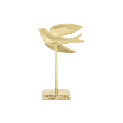 5883GD-L - Lirondelle Golden Swallow Décor
