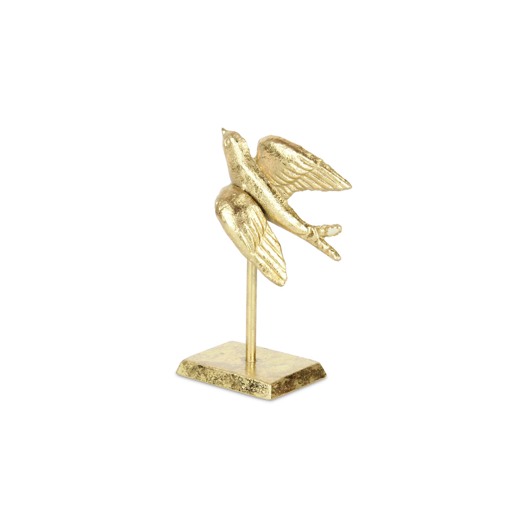 5883GD - Lirondelle Golden Swallow Décor