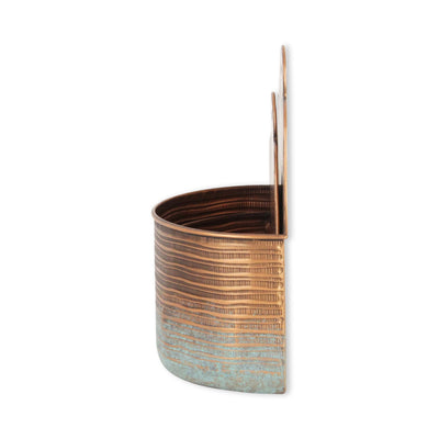 5899-2 - Kyani Copper Wall Vase Décor