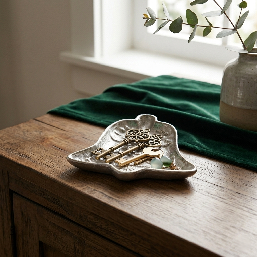 5902 - Cast Iron X-mas Bell Dish
